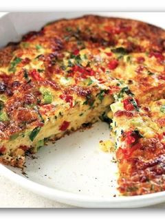 Foto resep Vegetables Frittata ( Omlet a la Italy)