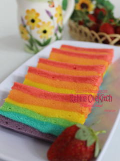 Foto resep Bolu Kukus Pelangi