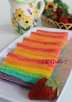 Foto resep Bolu Kukus Pelangi