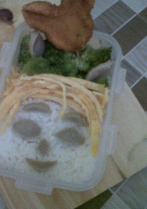 Foto resep Simple Bento
