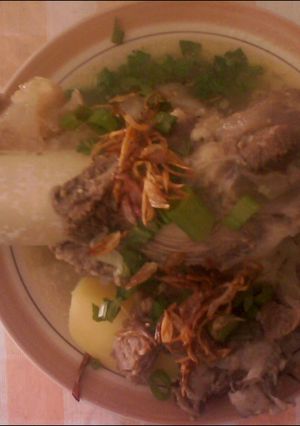 Foto resep Sup Tunjang Kurban syalala