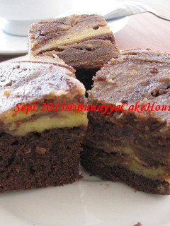 Foto resep Marble Cheese Brownies