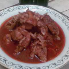 A picture of Masak Merah.