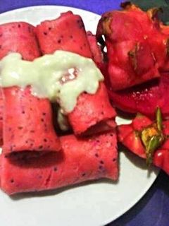 Foto resep Dadar Gulung Merah