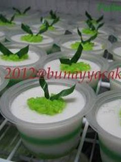 Foto resep Puding Tape Ketan Ijo