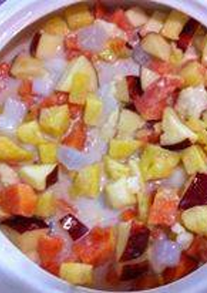 Foto resep salad buah garseee
