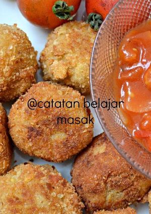 Foto resep Kroket Bulat Ayam Kentang