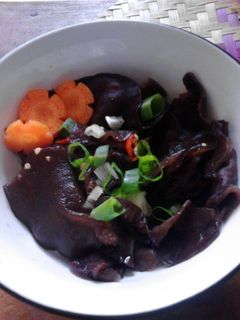 Foto resep Black Fungus Salad (Salad Jamur Kuping)
