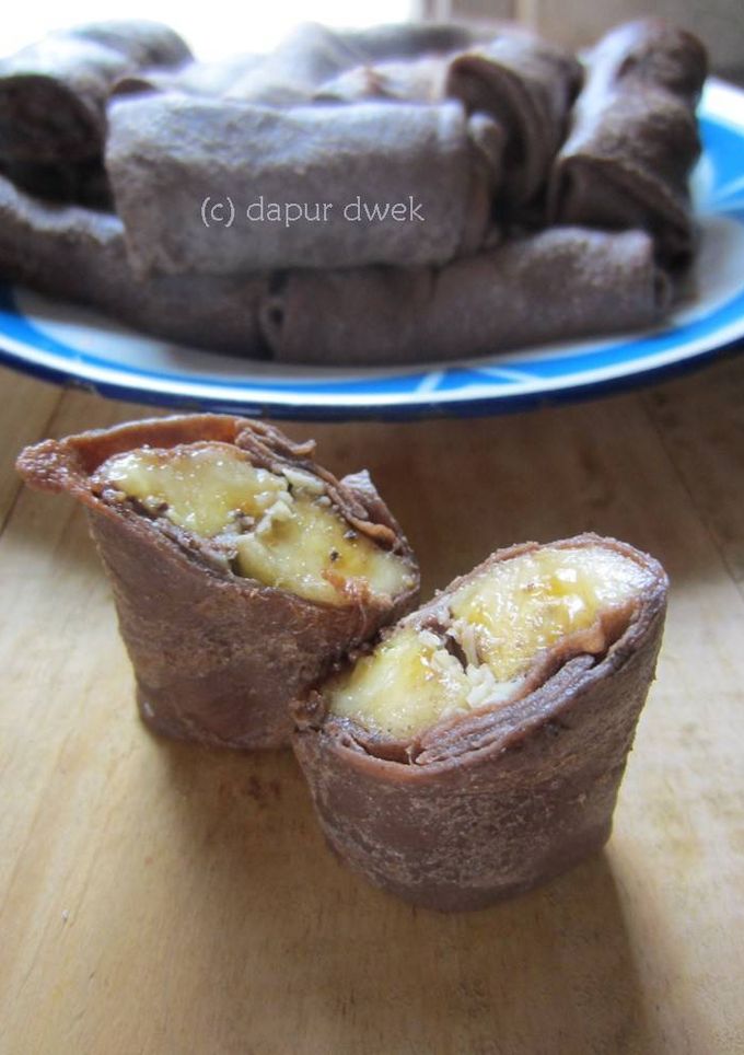 Foto resep dadar gulung pisang