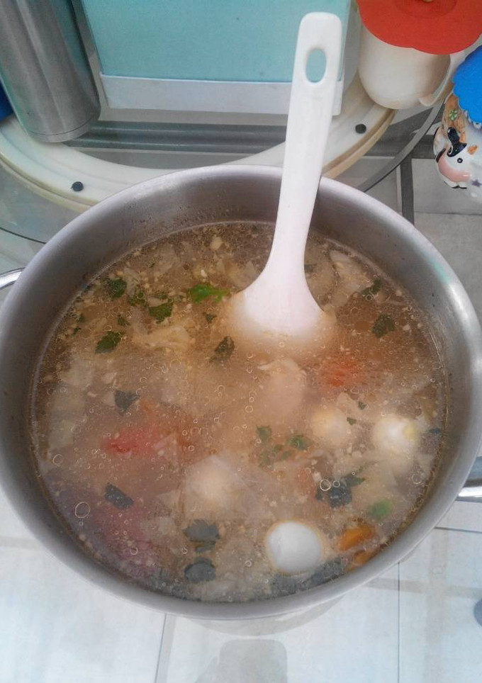Foto resep Sop Ayam & Telor Puyuh