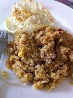 Foto resep nasi goreng nugget