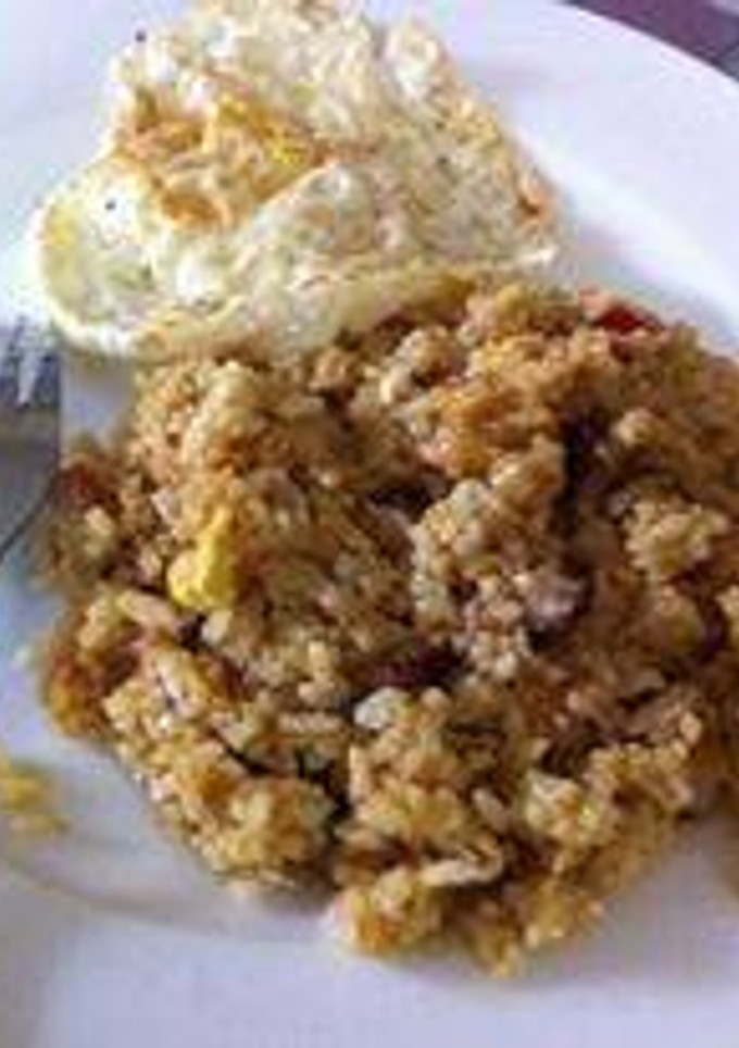 Foto resep nasi goreng nugget