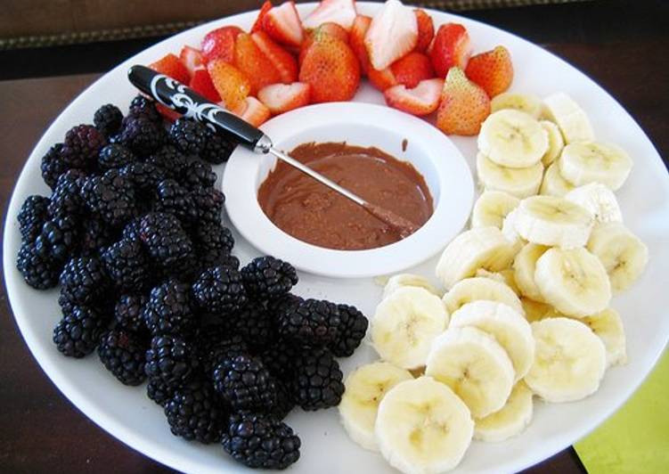Toblerone Fondue