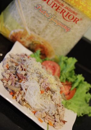 Foto resep Bihun Superior Aglio Olio