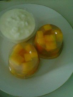 Foto resep Agar-agar Mangga saus Yoghurt