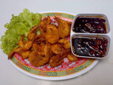 udang krispi saus kecap pedas