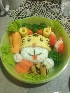 Foto resep Bento Baby Tiger
