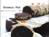 Brownies Kukus Roll