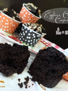 Foto resep Eggless Chocolate Cupcake
