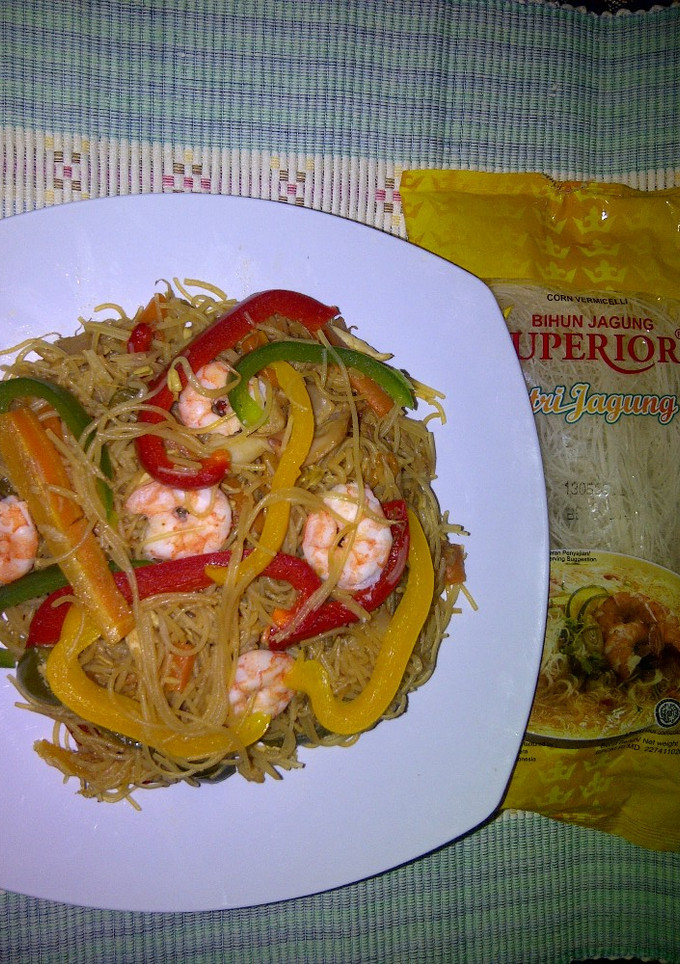 Foto resep BIHUN GORENG PAPRIKA
