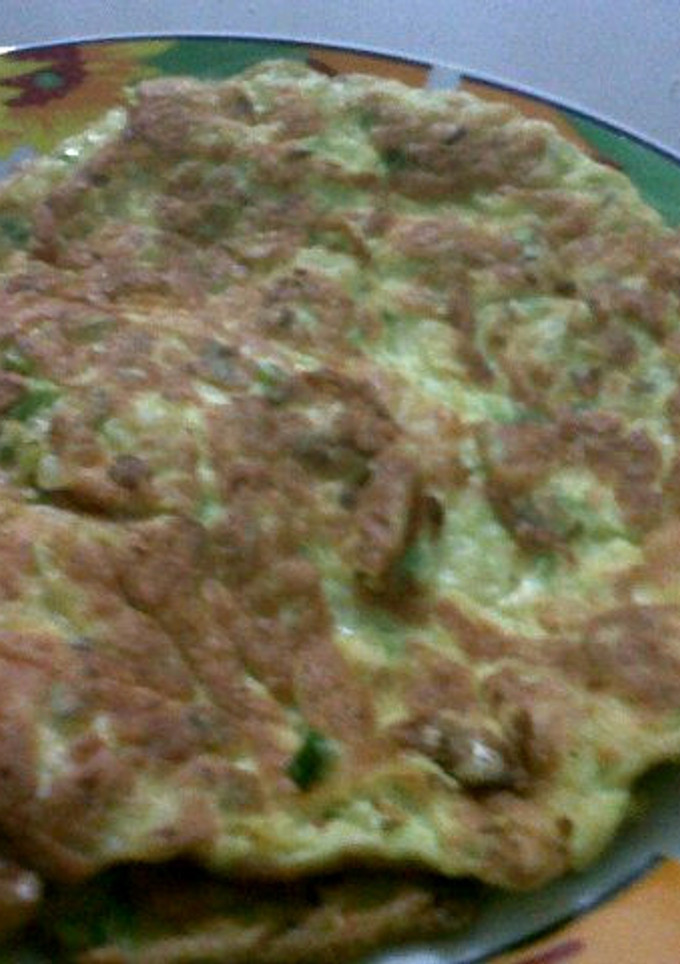 Foto resep Telor dadar keju