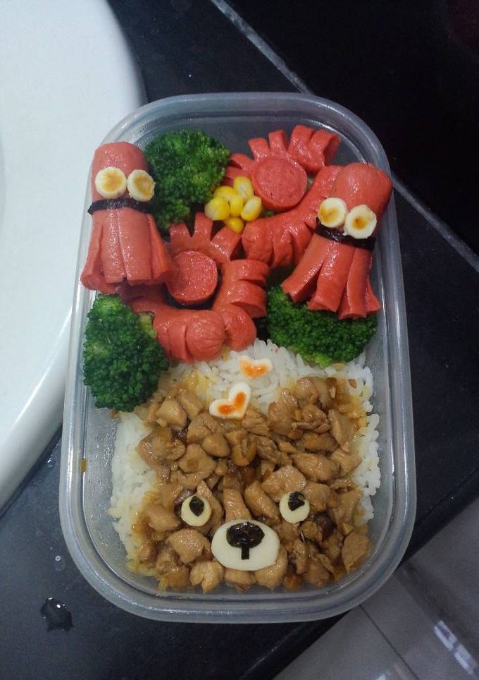 Foto resep Bento simpel nan gurih..