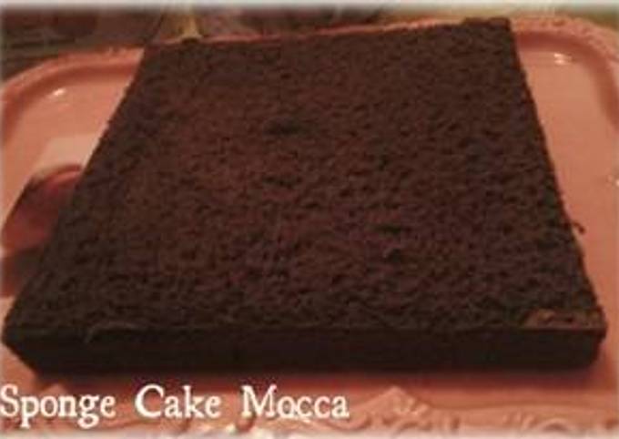 Sponge Cake Mocca ala om Yongki Gunawan