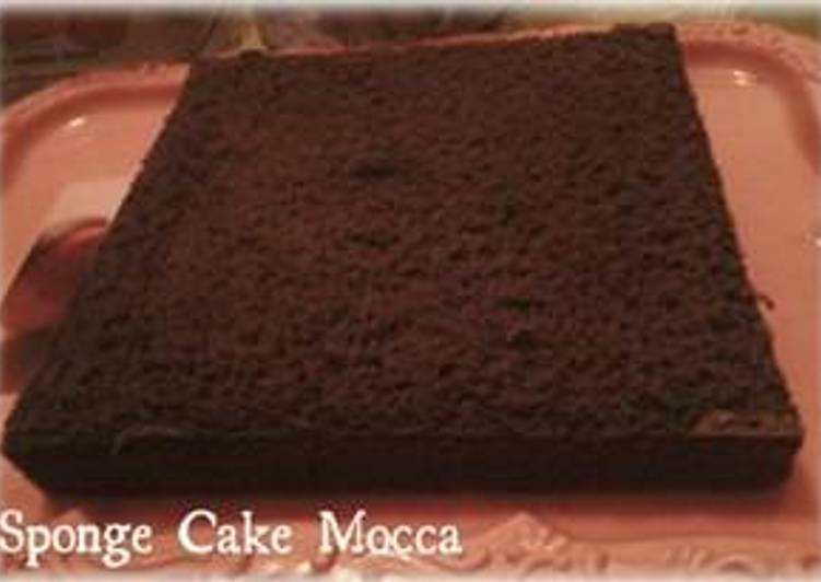 Sponge Cake Mocca ala om Yongki Gunawan