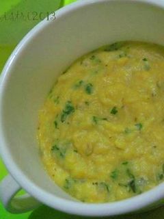 Foto resep bubur jagung keju *edisi bayi*