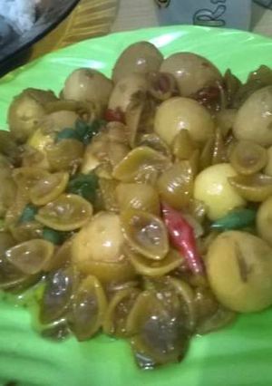 Foto resep Macaroni Kerang Telur Puyuh