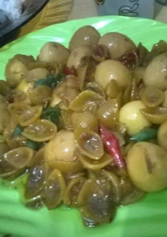 Foto resep Macaroni Kerang Telur Puyuh