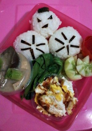 Foto resep Spooky Bento