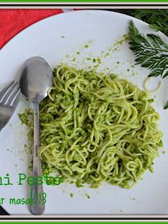 Foto resep Angel Hair Bumbu Pesto