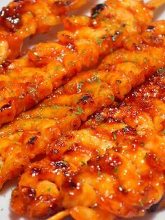Foto resep Sate Udang Madu Pedas