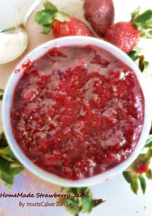 Foto resep Homemade Strawberry Jam