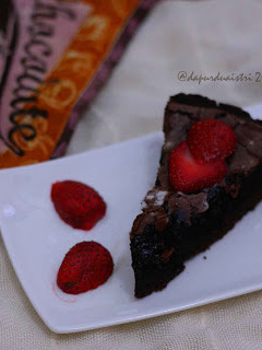 Foto resep rich chocolate tart