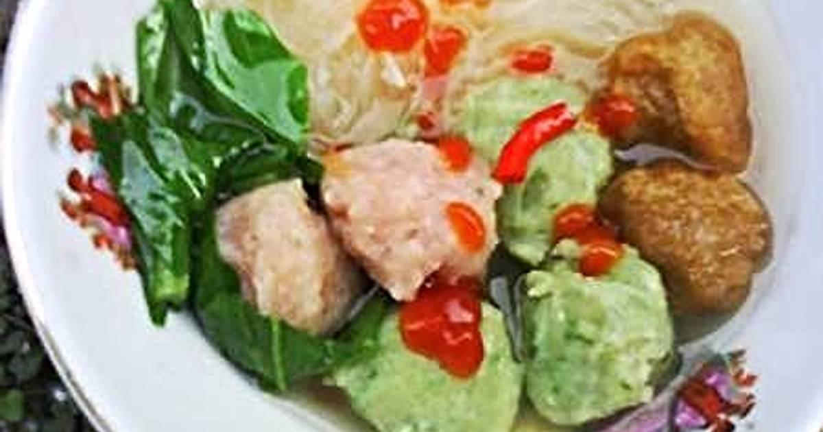 Resep Baso Busa Pelangi Oleh Ridha An Nisa Cookpad