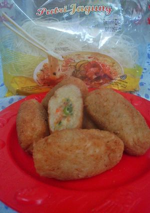 Foto resep Kroket Bihun Jagung Isi Ragut