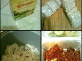 Nasi liwet rica-rica