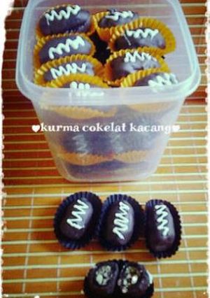 Foto resep Kurma Cokelat Kacang