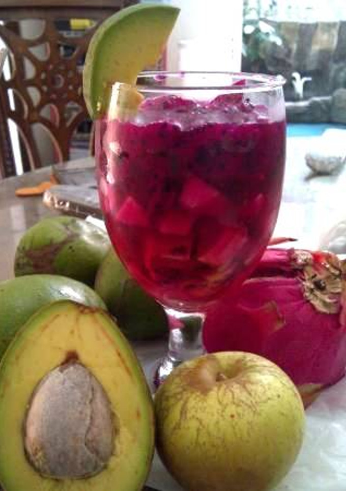 Foto resep naga campur