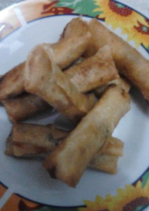 Foto resep lumpia apel asam manis