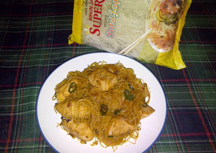 Resep OSENG TAHU BIHUN JAGUNG SUPERIOR yang Enak Banget