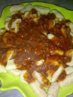 Foto resep GNOCCHI DENGAN SAUS BOLOGNAISE