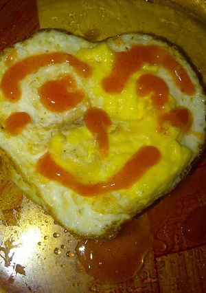 Foto resep Telur love