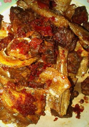 Foto resep Sambal Tempe Ikan Kapas