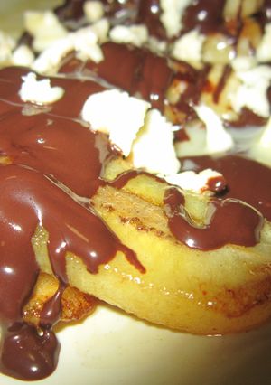 Foto resep Pisang bakar cokelat keju