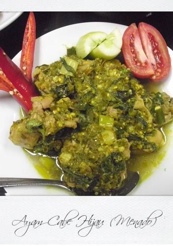 Foto resep Ayam Cabe Hijau (Menado)