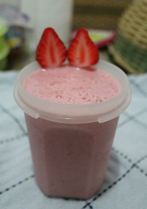 Foto resep Jus Strawberry