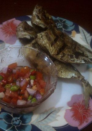Foto resep Kembung goreng cocol dabu dabu